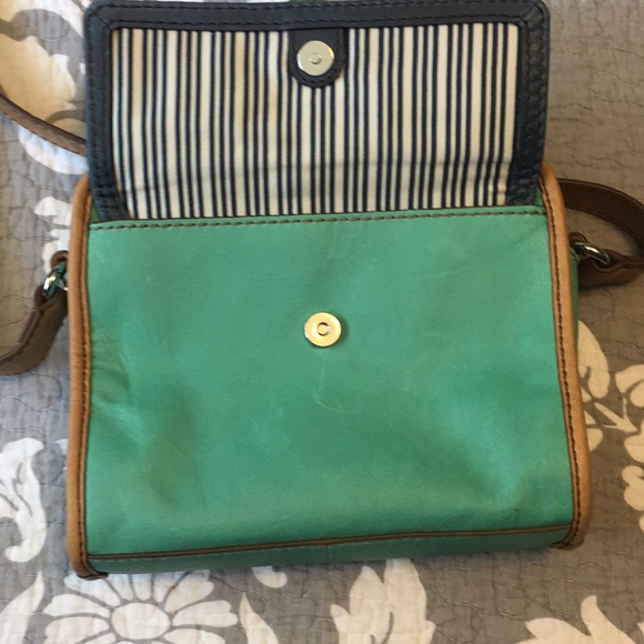 FOSSIL COLOR BLOCK CROSSBODY BAG - Picture 5 of 11